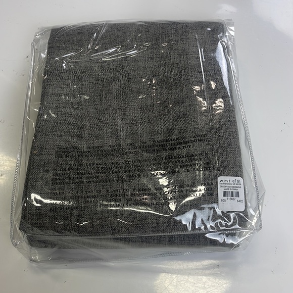 West Elm - Crossweave Curtain 48 x 96 in Pole Pocket - Picture 2 of 2